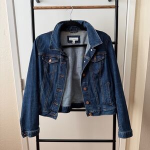 Loft Petite M Blue Denim Jacket